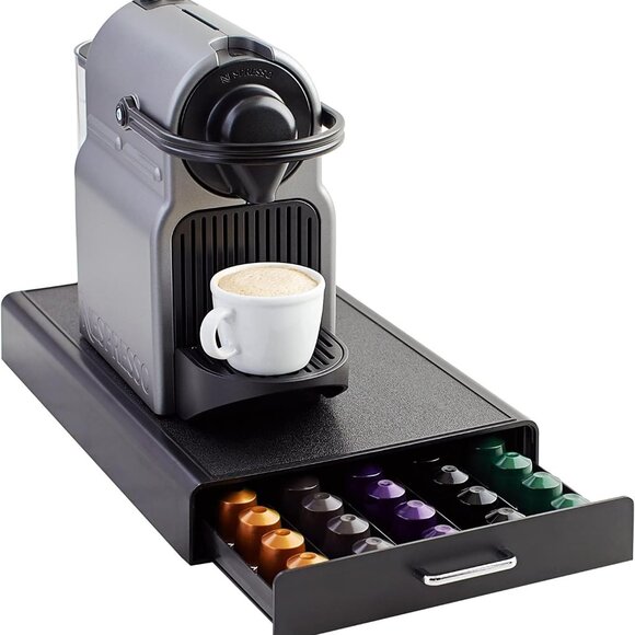 🆕☕ Coffee Pod Drawer Organizer for Nespresso Capsules – Holds 50 Pods ☕NIB - Picture 1 of 4